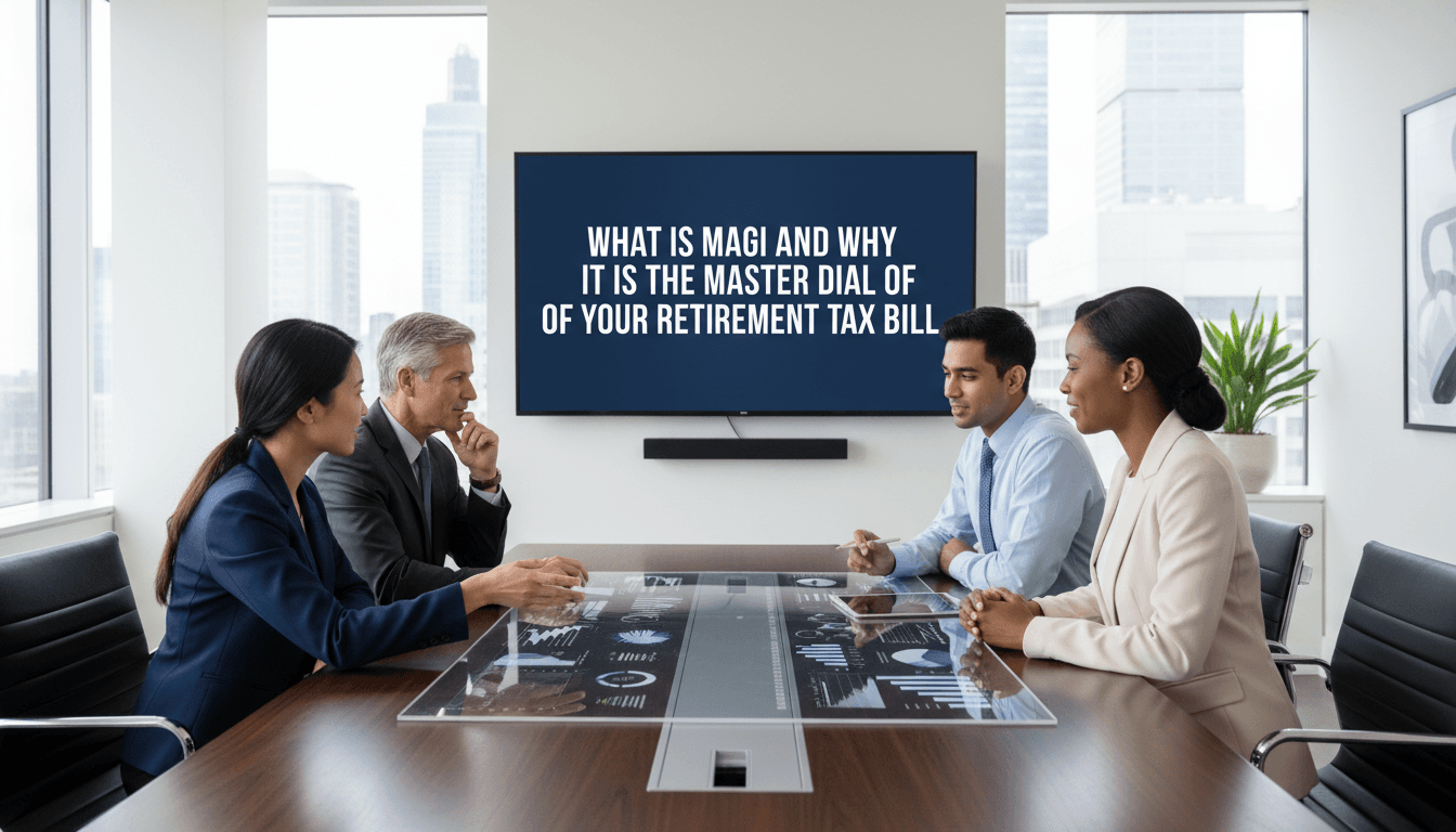 What Is MAGI and Why It Is the Master Dial of Your Retirement Tax Bill