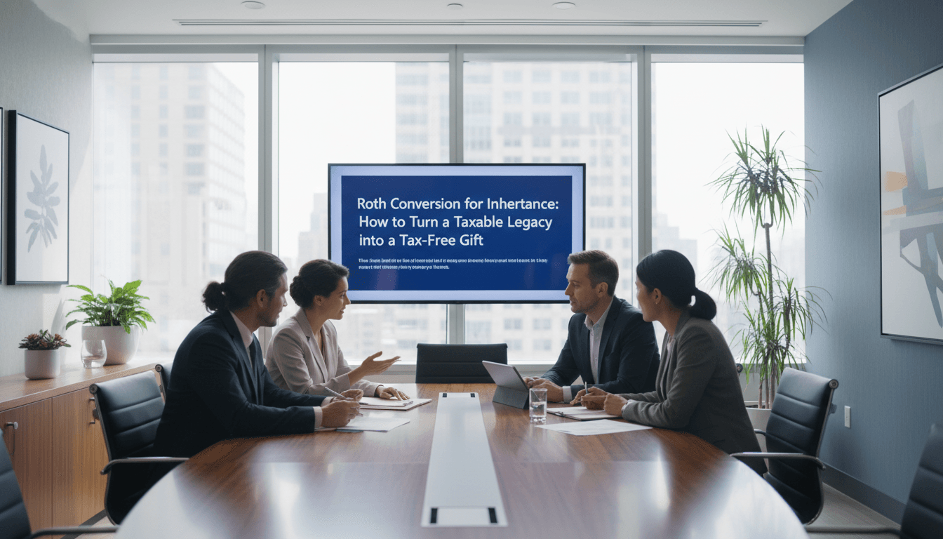 Roth Conversion for Inheritance: How to Turn a Taxable Legacy into a Tax-Free Gift